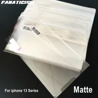 Wholesale PET Matte Screen Protector For Iphone 11 12 13 14 Pro XR XS Max Mini 5s SE 6s 7 8 Plus Anti-glare Guard Protective Film