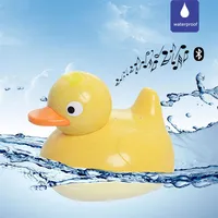 Baby Duş Bluetooth Hoparlör Kablosuz Stereo Hoparlör Taşınabilir IPX7 Su Geçirmez Hoparlör Duck MP3 iPhone SAMSU202B için Bebek Hoparlörleri