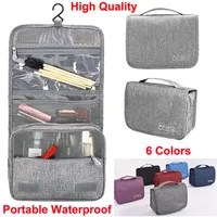 Makeup bags Hanging Travel Toiletry Bag Bathroom Storage Organizer Bags with Hanging Hook wash Accessories for Cosmetics Toiletrie295T