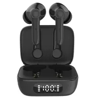 X5 TWS EARENOS sem fio LED Display Bt Tela Touch Tela Imper impermeável Ruído de baixa latência Cancelamento de cancelamento de fone de ouvido na orelha