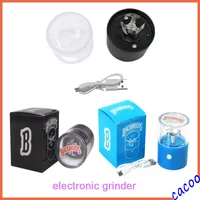 Runty Backwoods E Cigarette Smoking Accessories Mini Electric Grinder USB Rechargeable 50mm Electronic Toabcco Smasher Vape Dry Herb Crusher