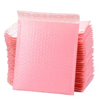 Bubble Mailers Mail Bags envelopes acolchoados Pérola Presente Presente de Mail Envelope Bag para Livro Revista Lined Mailer Self Seal Pink