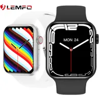 LEMFO Smart Watch S7 Series 7 NFC Bluetooth Call 2022 Smartwatch Men Women Custom Dial Two Buttons PK W27 Pro Iwo 14 Pro