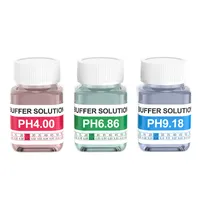 Accesorios de piezas de instrumentos 4.00 6.86 9.18 Solución de calibración de pH de buffer de ph general de pH embotellado para el medidor de acidez