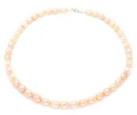 La última joyería de perlas de Glamour Fashion Pearle Collar de perlas de agua dulce con cuentas irregulares