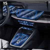 Carro interior Centro Consola Transparente TPU Protetor Filme Antidatch Repair Filme Accessorie REFIT LHD RHD para Audi A3 8Y 2021