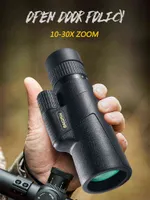 10-30x42 Zoom Military HD portable BAK4 PROFESSIONNELLE JUNOCULAIRE PUISSANCE BINOCULES LONGUE TELECOPE AFFAIRE VISION DE VISION NOITIÉE AA220324