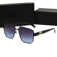 2022 Diseñador Nuevo clásico de gafas de sol de diseñador retro tendencia de moda 10471 GAJAS DE SUN anti-Glare UV400 Casual Eyeglass para mujeres