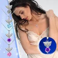Chains Womens Necklace And Earring Sets Diamond Woman Beating Dazzling Pendant Silver Coin NecklaceChains