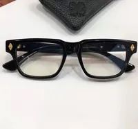 Lunettes de créateurs de marque Spectacle Cadre Fashion Retro Square Eyeglass optique pour hommes Femmes épaisses verres de myopie Frames