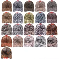 Leopard Print Baseball Cap European and American Outdoor Sports Hat Sunshade Duck Lage Lage Cap Hats Hats