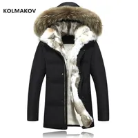 2020 зимние мужчины и женщины усыпают куртку мужская пальто Паркс теплый кроличный меховой воротник с капюшоном теплый пальто мужчины Паркас Мужчины LJ200918