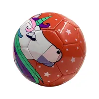 32 Panels Cartoon-Druckfußball Ball genäht PU-Leder-Training-Fußball-Ball