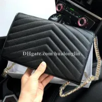 Genuine Leather Handbag Women Evening Bag High Quality Original Box Messenger Shoulder Cross body Purse239W