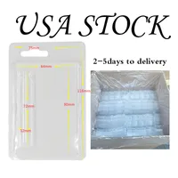 Perakende ambalaj ABD stok plastik clamshell atomizer paketi istiridye kabuğu blister paketi