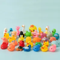 Mini Little Yellow Ducks Bath Toy Baby Bath Bath Duck Shower Water