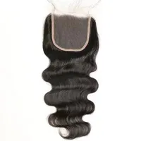 Top 12A Indian Human Hair 2x6 13x4 4x4 5x5 6x6 Swiss Transparent HD Lace Frontal and Closure body wave