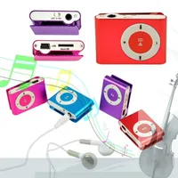 & MP4 Players Clip-on Mini Metal TF SD Slot USB Portable Micro MP3 Player Good Quality Music For Running Relaxing