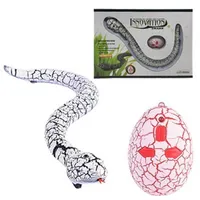 RC Animal Toys Kids Kids Remote Control Serpente Rattlesnake Toy Trick Plastic Trick Terrificante Giocatto di compleanno Toy Top Birthdate Y200413245W