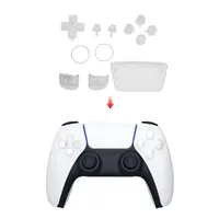 Game Controllers & Joysticks Handle Replacement Key Controller Button Transparent For PS5 Accessories