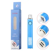 UGO-T2 900mAh 510 Thread Battery Variable Voltage Preheat Vape Pen With Dual Charger Port Electronic Cigarette