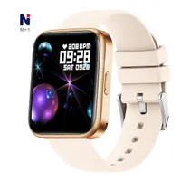 NRD01 fashion electroplating real-time heart rate smart watch hd call sports fitness monitoring gps for android ios iPhone