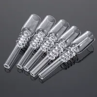 10mm 14mm 18mm Male Joint Quartz Nails Smoking Accessories For Nector Collector NC Kits Quartz Nail Wax Dabber Tool Filter Tip High Quality