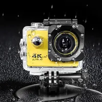 كاميرا KeBidumei Action F60 F60R Ultra HD 4K 30 إطارًا في الثانية WIFI 2 0 170D GO CAM PRO تحت الماء CAMARATION195T
