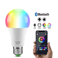 Bulbs Bluetooth Smart LED Bulb Magic Lamp Colourful RGB RGBW RGBWW 15W E27 Home Bedroom Christmas Party Decoration LightLED