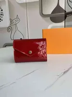 6 2021 Luxus Heißverkäufe Designkartenhaltertasche Fashion Einfacher Geldbörse Retro kalte Windmenschen kleine Brieftasche tragbare Kupplungsbeutel
