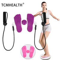 YOGA Twister Plaka Büküm Kurulu Dirençli Halat Zayıflama Göbek Karın Bacaklar Spor Bel Egzersiz Dengesi Vücut Geliştirme