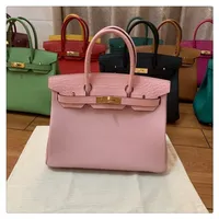 Bags Birkins Designer Herme Women Handbags High end 2021 Togo calf leather with