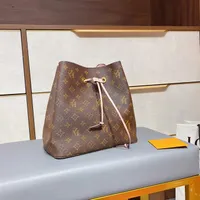 Коричневые клетки дизайнеры сумочки продажа винтажные ковша сумочка женские сумки кошельки для кожаной цепной сумки поперечный наплечный мешок