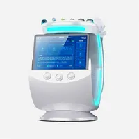 Ice Blue Magic Mirror Ckin Analyzer Оксигеновая гидрофациальная машина Профессиональная ультразвуковая кожа Cryotherapy Microdermaprasion