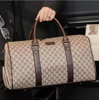 Tasarımcı Duffel Bag Bagaj Seyahat Çantaları Erkek Kadın Bagajları PU Moda Bavulları