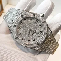 2022 NUEVO COCONIA Diamond Watch Numerales Árabe Automático Cz Stones Men Luxury Luxury Freed Out Sapphire Diamonds Wristwatchs