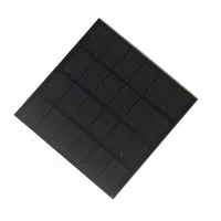 MINI 2W 6V Module solaire module monocristallin Solar Panel Charger 115 115 2MM226D