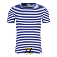 남성용 티셔츠 오프로드 아웃 피터 스포티 네이비 스트라이프 티셔츠 3 색 군사 VDV 블루 흰색 텔니 시카 남자 셔츠 스트레치 스판덱스