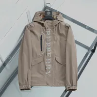 2022 Moda Tasarımcı Erkek Ceket Goo D Bahar Sonbahar Dış Giyim Rüzgar Dergisi fermuar Ceketleri Palto Dışarıda Spor Beden M-3XL Erkek Giysileri #1.18