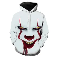 Men&#039;s Sweaters Men&#39;s And Women&#39;s 3d Printed Hoodie Kids Sweatshirt Prank Horror Clown Casual For Boys Girls 2022Men&#039;s
