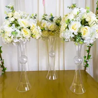 Décoration de mariage Centerpiece REVERSIBLE VASE VASE CÉLANCES PROPS CARING acryliques Vases de table