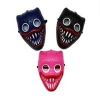 Halloween LED Skull Glowing Mask Horror Ghost Head Men and Women PVC Mask Party Supplies GC1389