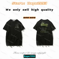 Agus de alta qualidade masculas camisetas Japão Subarco ApE Head Tshirts Galaxy Pontos de impressão de camuflagem luminosa co-marca o mesmo estilo para homens e mulheres novas camisetas de estilista B1993 T1-8