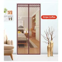 High Quality Reinforced Magnetic Screen Door Anti-Mosquito Curtain Magic Magnets Encryption Mosquito Mesh Net On the Door 211102266N