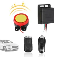 Theft Protection Motorcycle Bike Smart Alarm 12V Security System Car Keyring Anti-theft Interior Accessories Remote Control KeyTheft