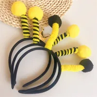 Other Household Sundries Animal headdress performance props for young children hairy ball Ladybug beetle little ant bee tentacle headdress hair hoop