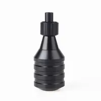 Delicate Carving Aluminum Alloy Grips Tattoo Machine Cartridge Adjustable Grip and Pole for 33mm 220420