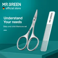 Mr.Green Baby Safety Nail Scissors Care Clippers Cutter geboren bequeme tägliche Dateischalen -Scher -Maniküre -Werkzeug 220510