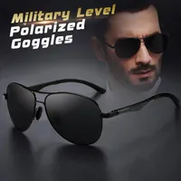 Sonnenbrille Coolpandas Design Klassiker Pilot polarisierte Männer Mode Aluminium Rahmen Frauen Spiegel Eyewear UV400 Lentes de Sol Hombresunglasses