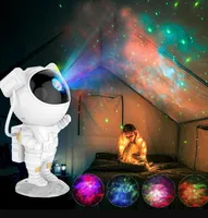Galaxy Projector Astronauta Light Laser Star Starry Sky Crianças Night Light para o quarto Teto Espaço Luz do Dia dos Namorados Presente